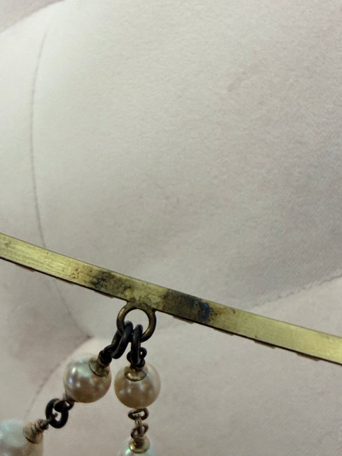 Chanel 2015 head band with beaded detail