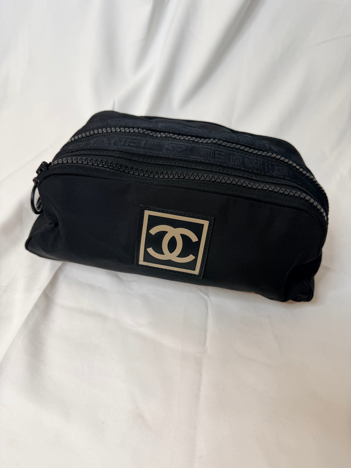 Chanel Sports line Cosmetic Pouch