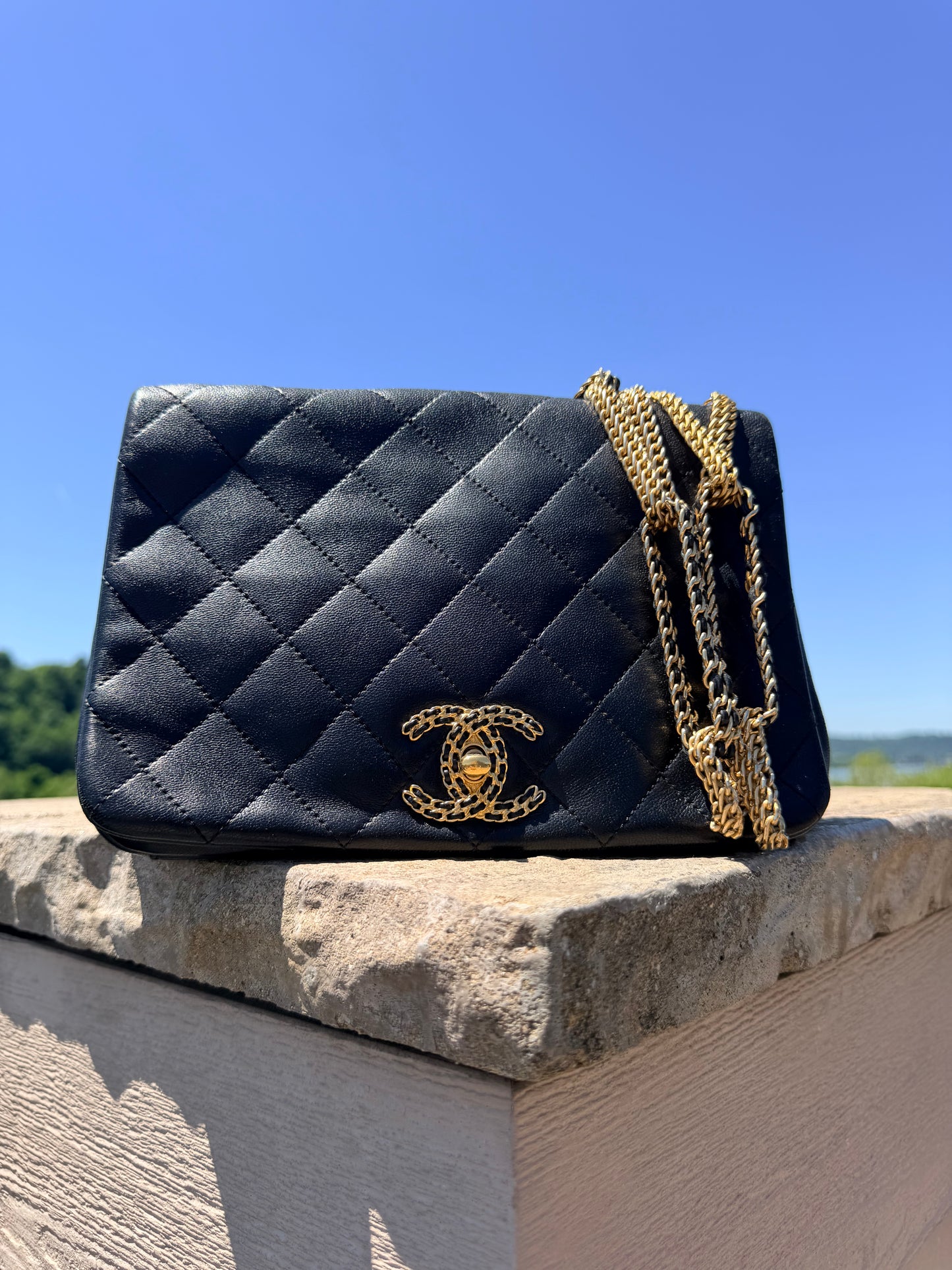 Chanel Fancy Chain Flap
