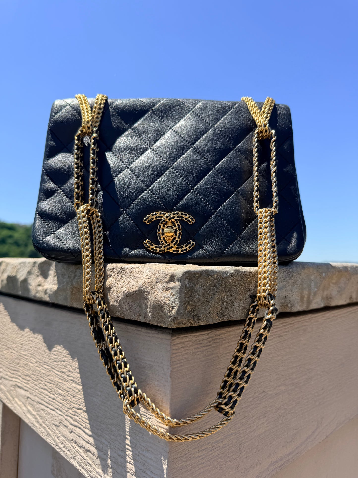 Chanel Fancy Chain Flap