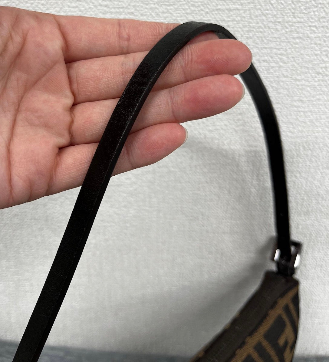 Fendi Zucca Boat Pochette
