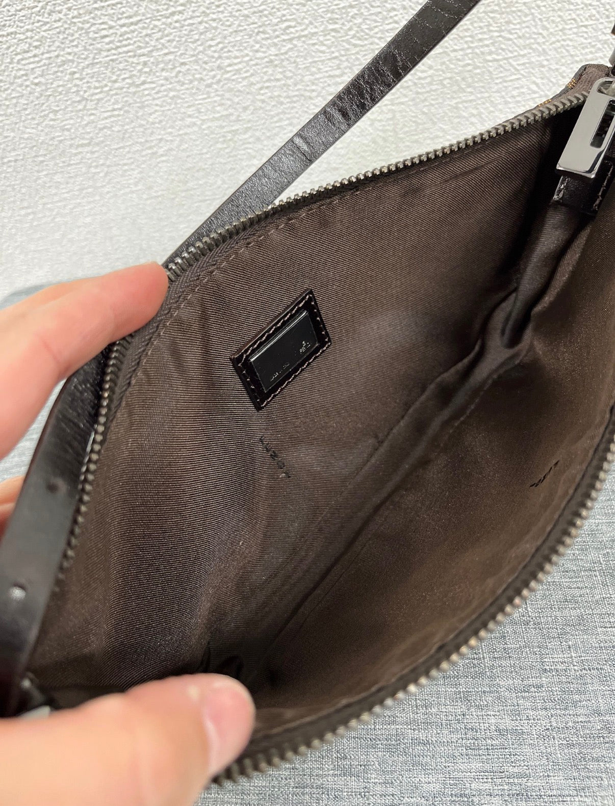 Fendi Zucca Boat Pochette
