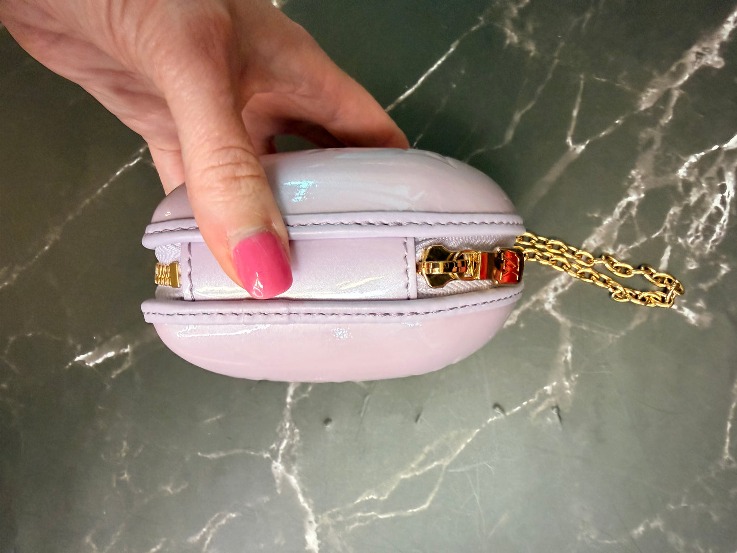 Louis Vuitton Keep My Heart Glossy Lilac Mini Bag