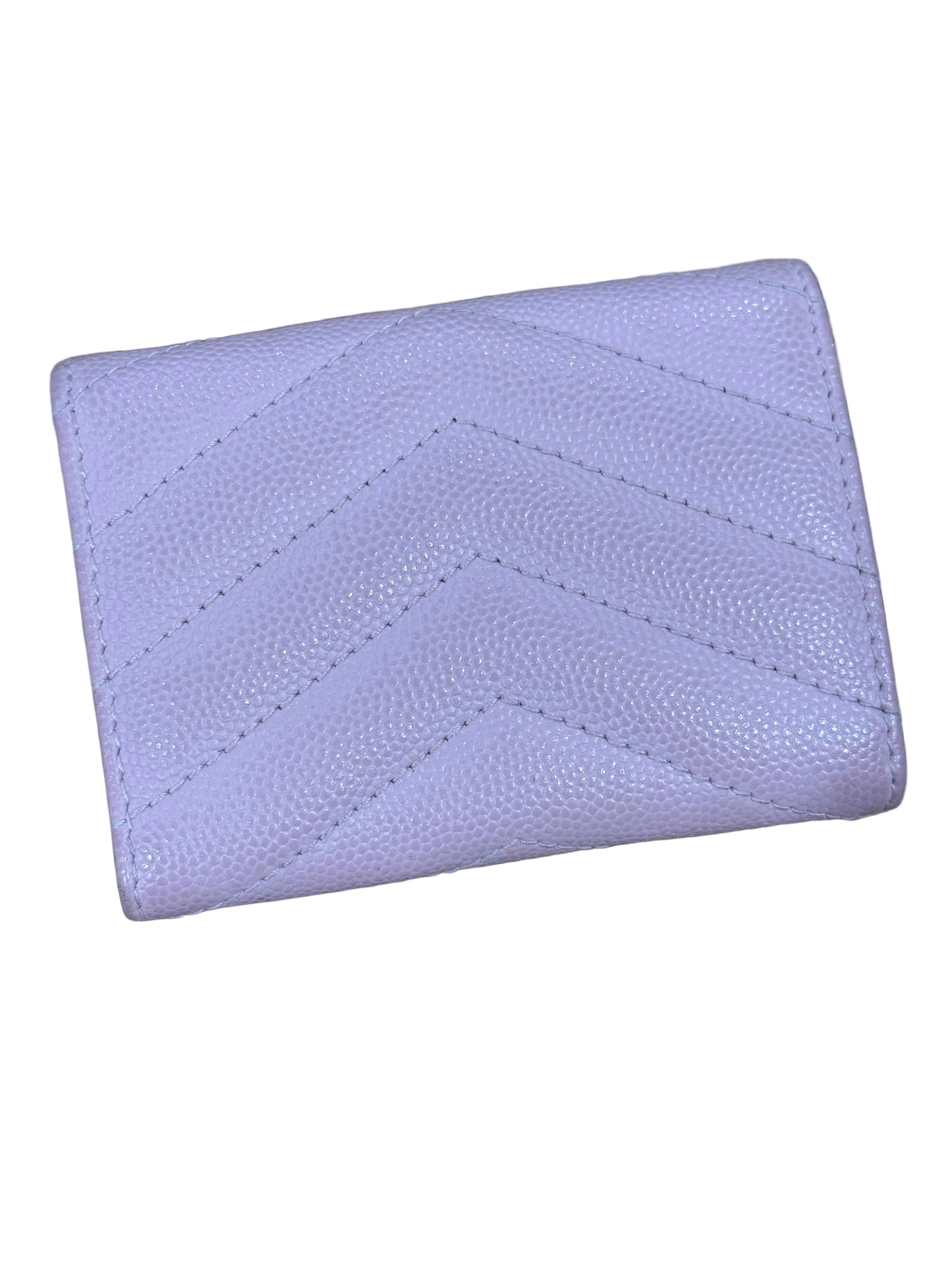 YSL Pink Compact Wallet