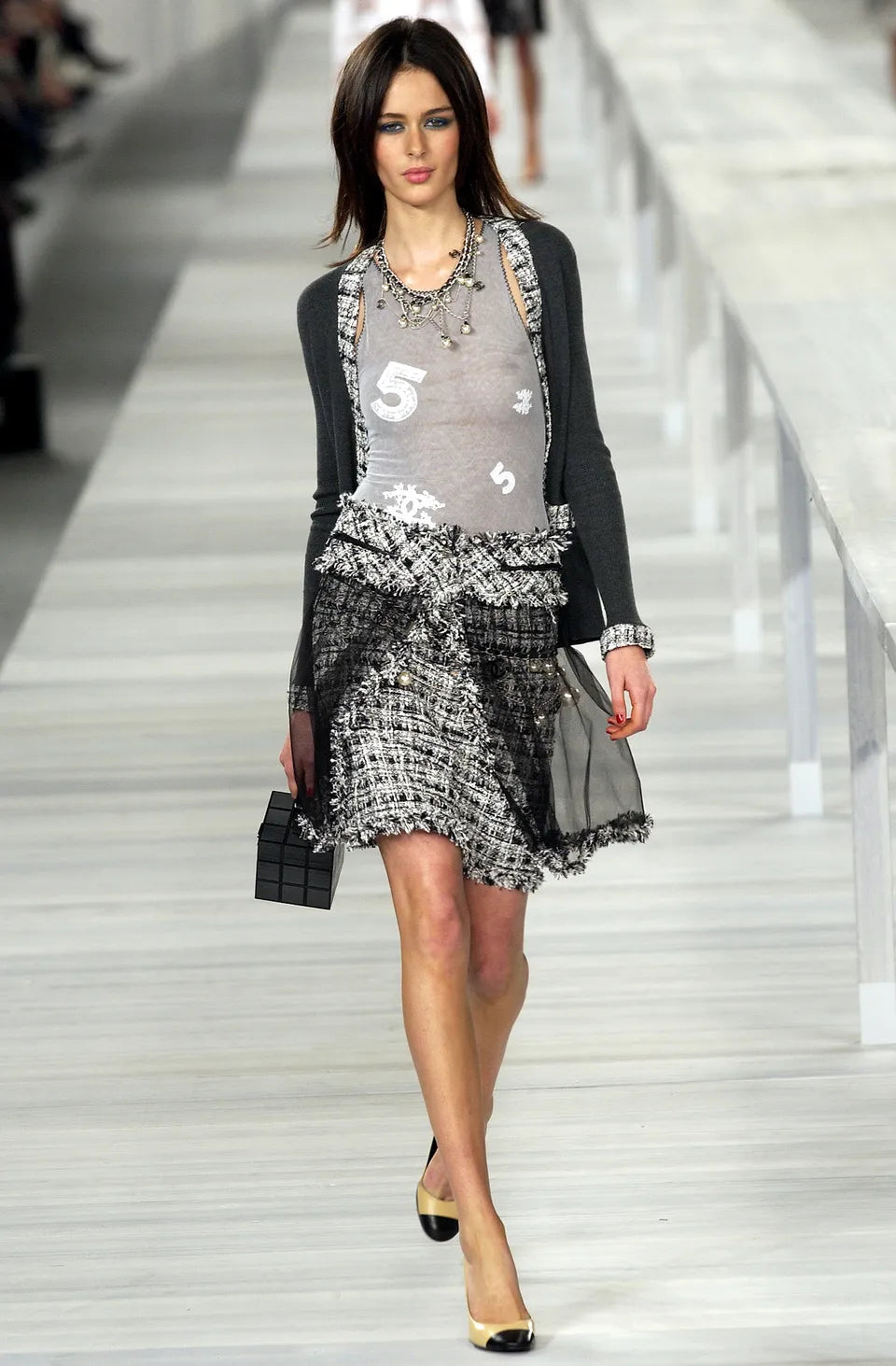 Chanel 2004 Spring Runway Mesh Top
