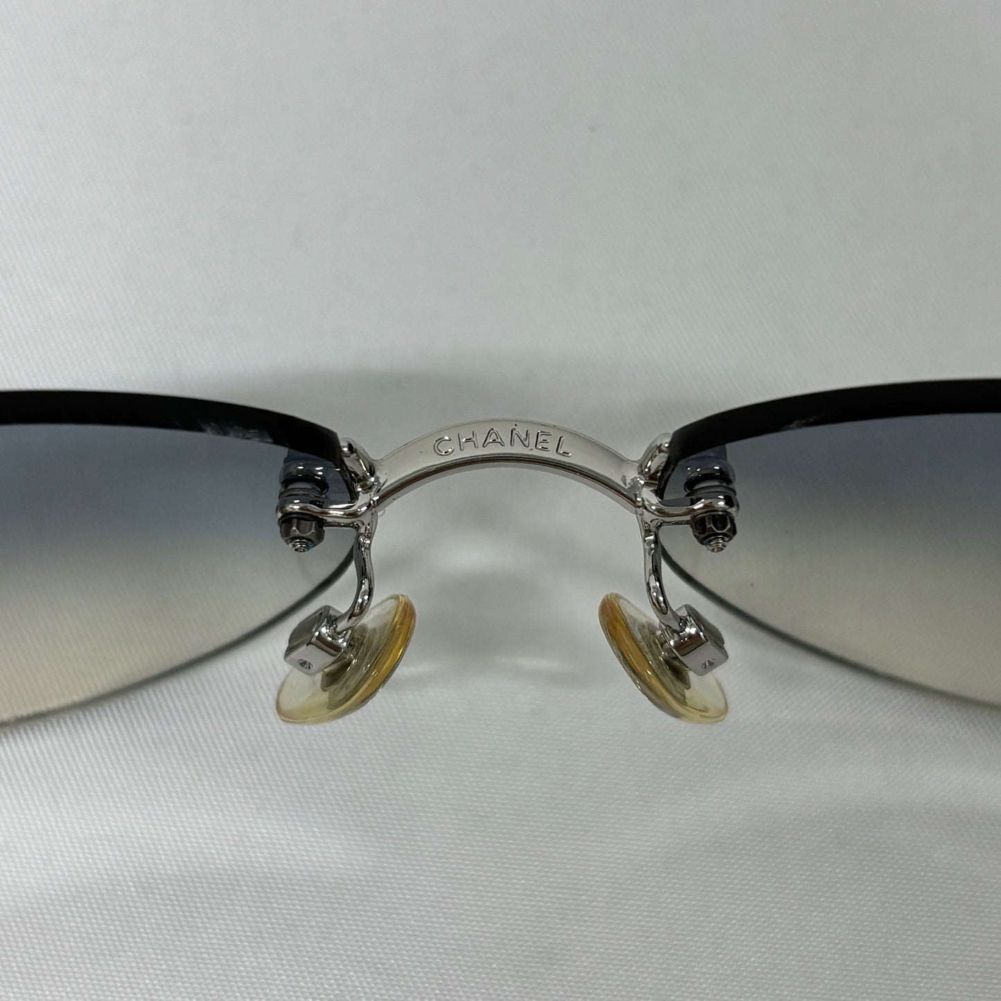 Chanel Y2K Blue Gradient Sunglasses
